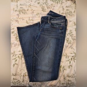 American Eagle Outfitters Women's Dark Blue Boot Cut Jeans